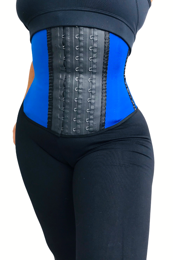 Blue Sweet Lily Waist Trainer (Sport - Short) – Divine Lily Silhouette